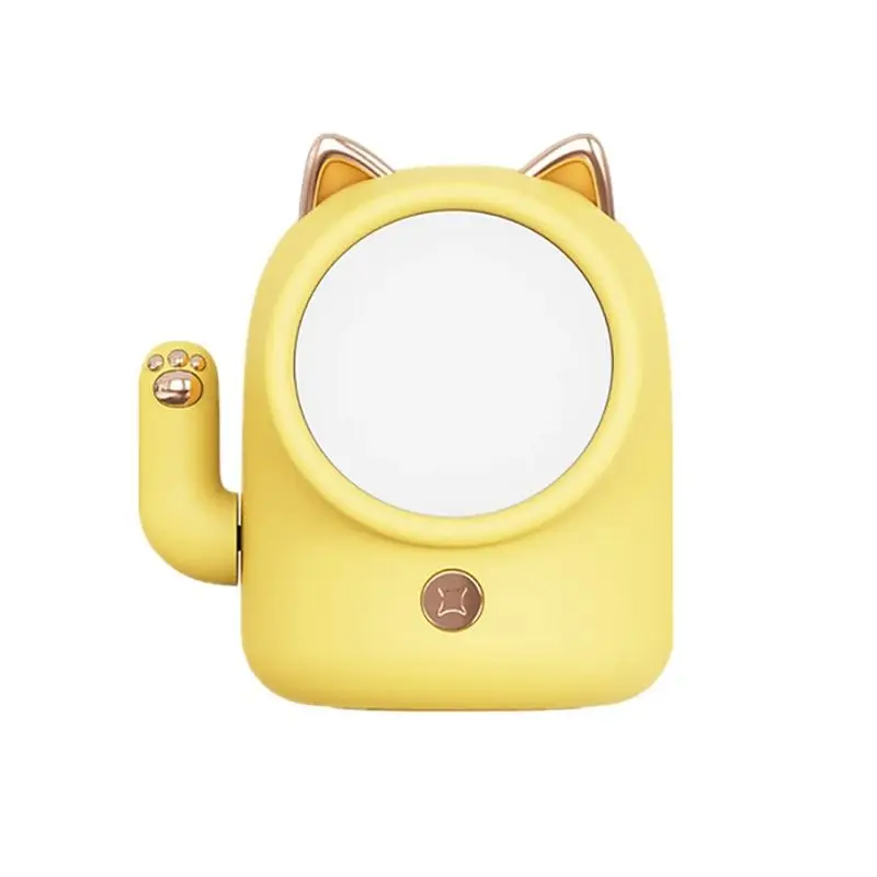 Сенсорный ночник с котом, USB зарядка для детей, красочная Праздничная креативная лампа для сна, настольное украшение