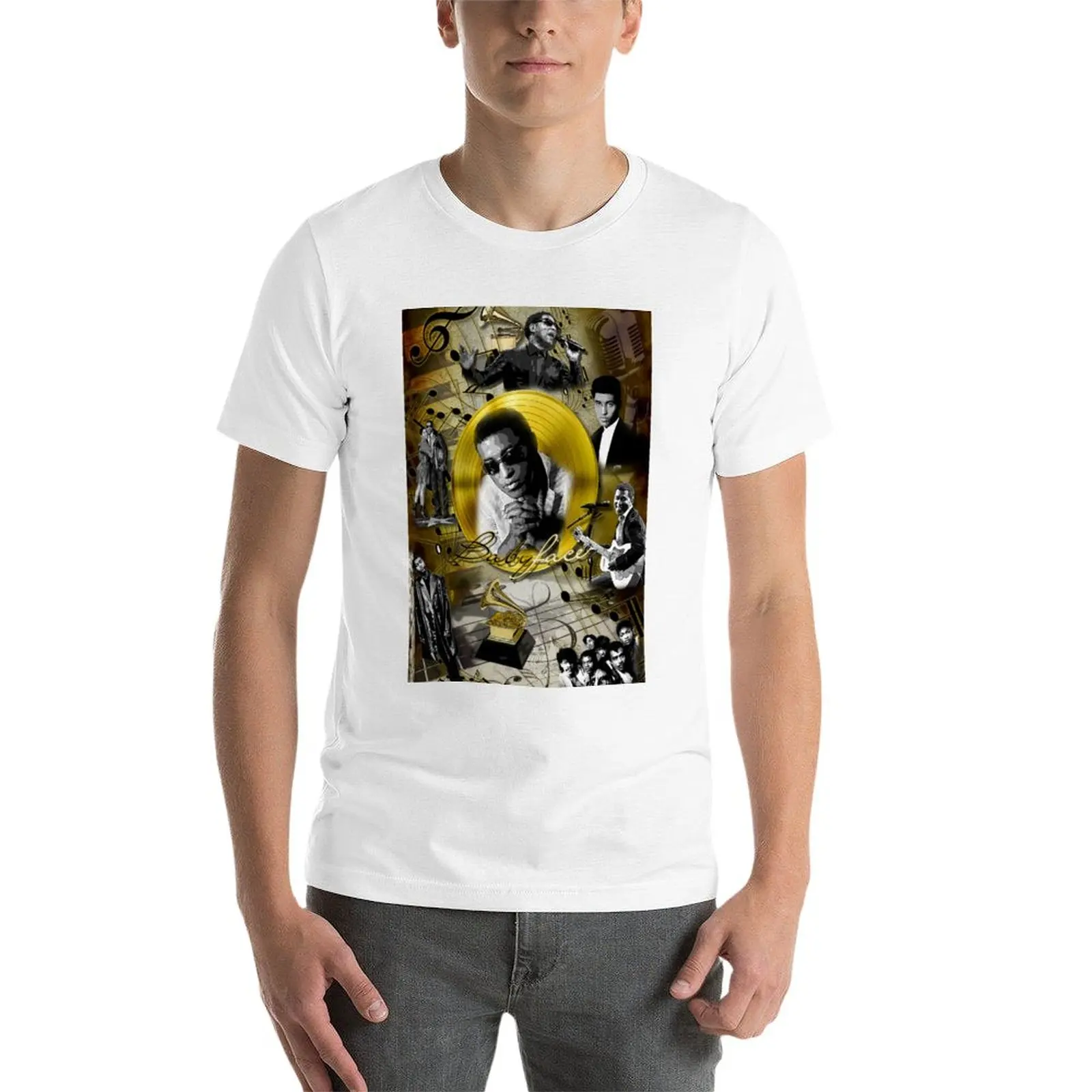 New Babyface All Day Thinking' Shirt T-Shirt animal print shirt for boys summer top summer tops workout shirts for men