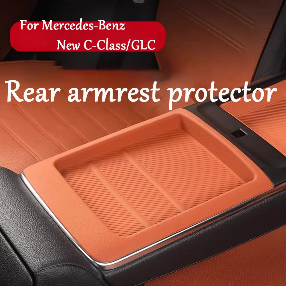 

Силиконовый коврик для заднего подлокотника автомобиля Mercedes-Benz C-Class W206 2022–2025 и GLC X254/V254 2023–2025 для хранения вещей