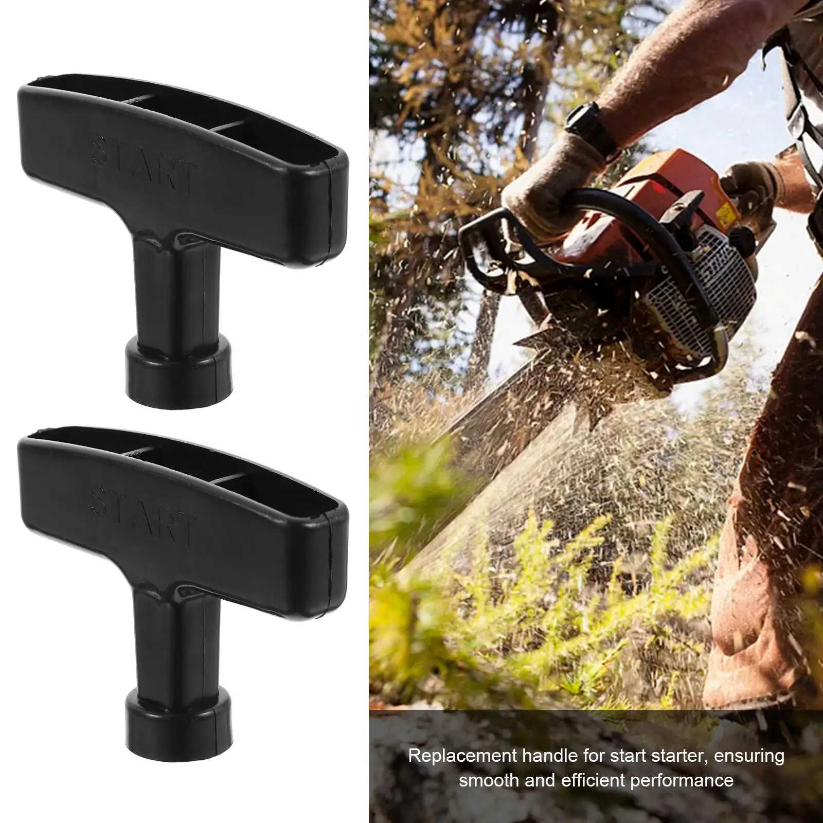Poignée de démarreur à traction pour moteur à essence, truelle, accessoires de remplacement, outils de jardinage, 10 pièces