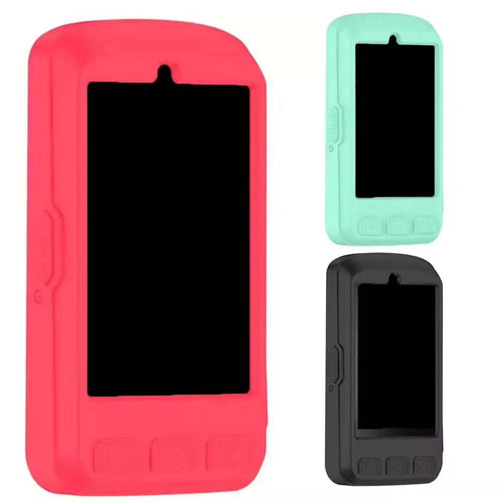 Protector de silicona Premium para ordenador de bicicleta Wahoo Elemnt Ace, cubierta antiarañazos a prueba de golpes, anticaída, a prueba de polvo V1j1