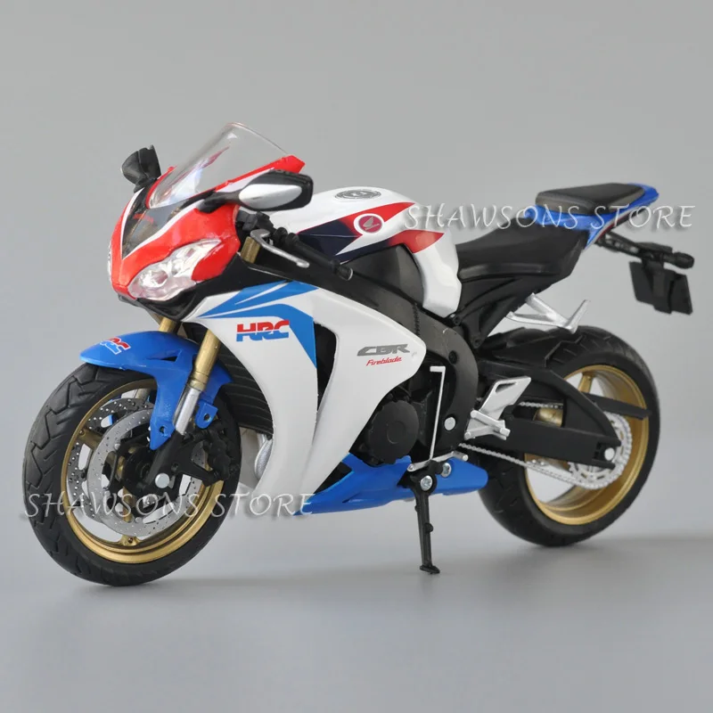 

Automaxx 1:12 Scale Diecast Model Motorcycle Toys CBR Fireblade Repsol Sport Bike Miniature Replica Collectible