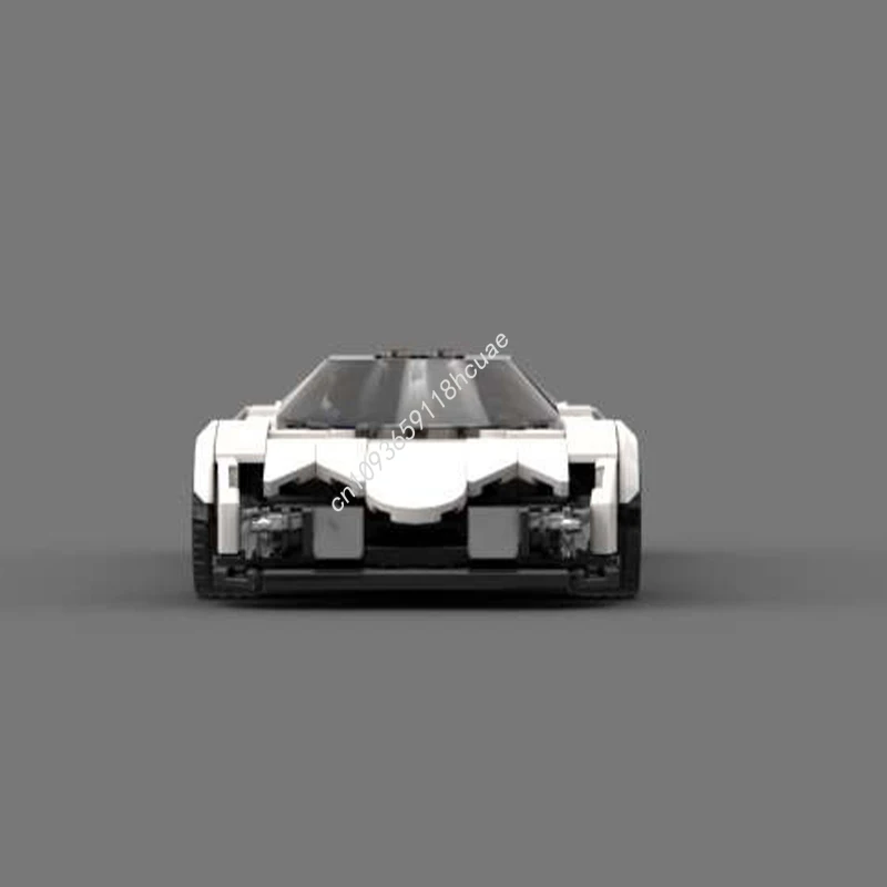 332 pçs moc desvel dezesseis campeões da cidade supercar modelo blocos de construção ideia educação brinquedos aniversário montar presentes natal