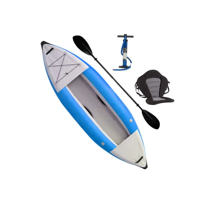 حرفة كاياك قوية قابلة للنفخ واحدة عالية الجودة لصيد الأسماك والرحلات المائية المنفردة 2026 موثوقة #1