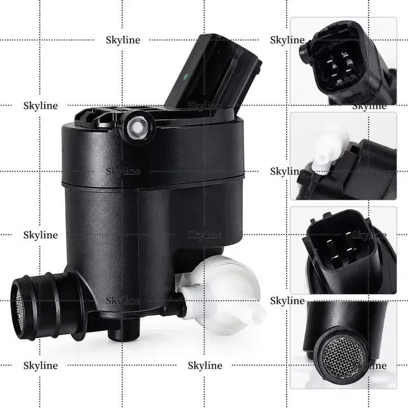 Windshield Washer Motor And Pump For Kia Carens Ceed Morning Niro Seltos Sorento Sportage Telluride 98510-2W500 985102W500