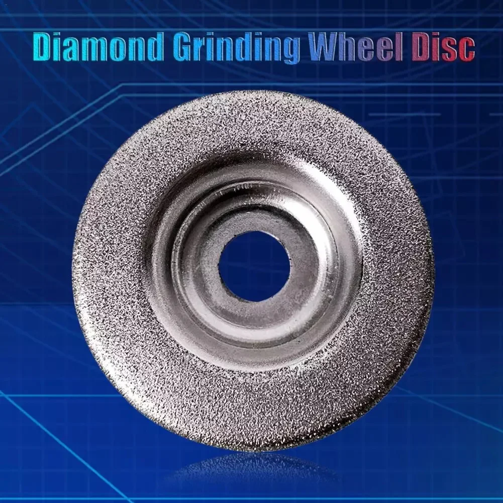 2pcs 50mm Diamond Grinding Wheel Circle Disc Electric Multifunctional Sharpener For Woodworking Tool Grinder Machine Power Tool