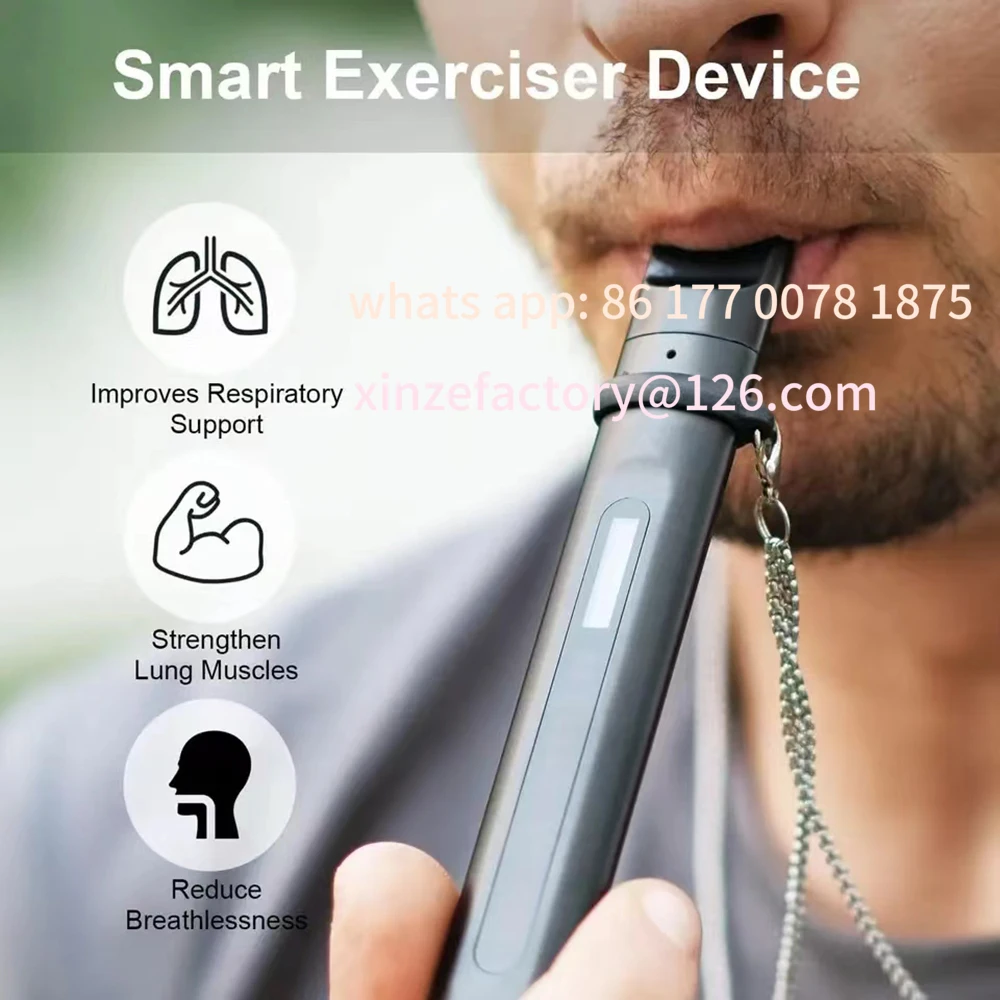 Customizable Intelligent Respiratory Trainer Respiratory Monitoring Application Respiratory Practice Equipment And Enhancement