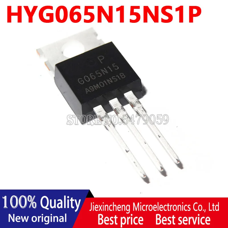 10 قطعة 100% جديد الأصلي HYG065N15NS1P G065N15 HYG065N15 HYG065N15P إلى-220 MOSFET 150V/165A