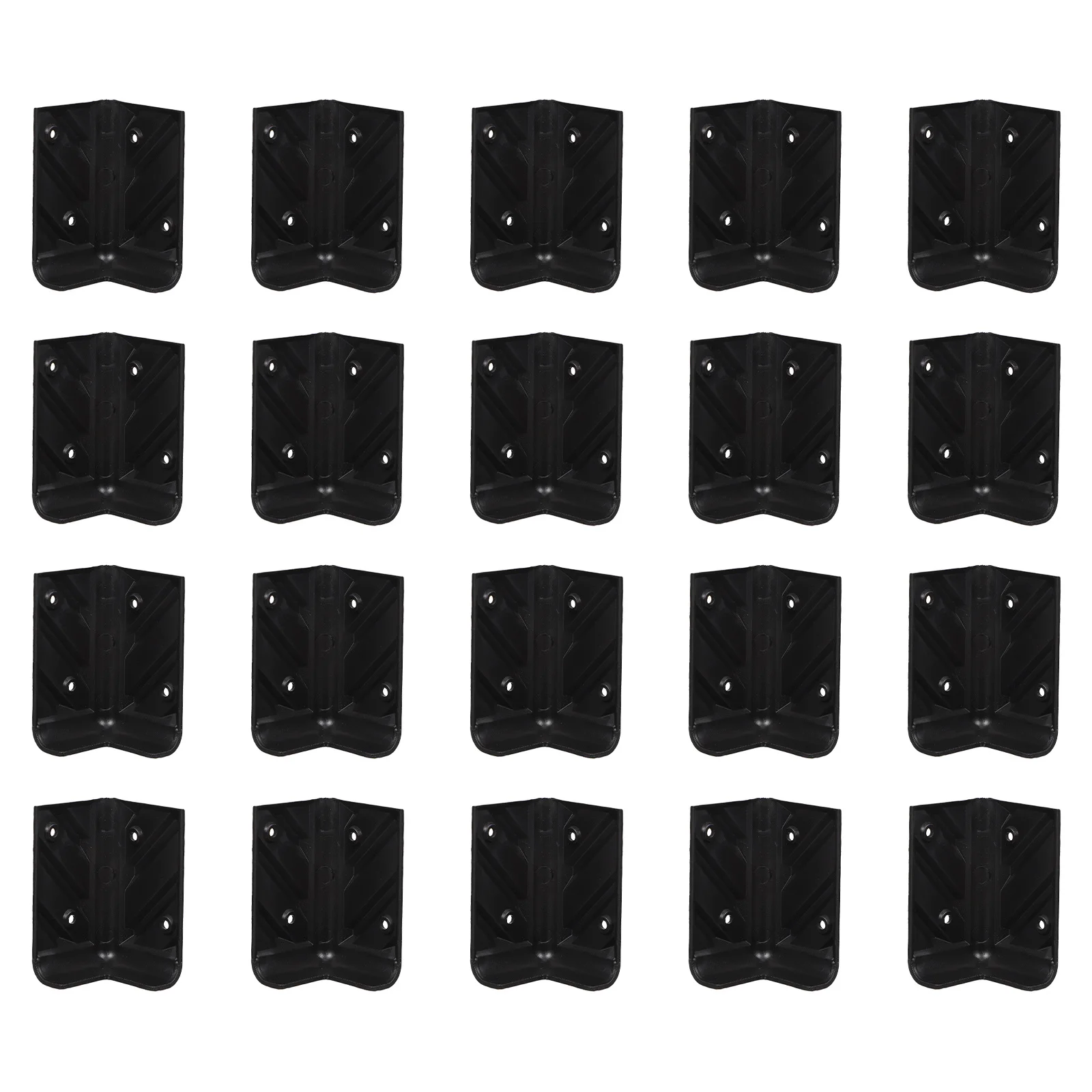 10Sets Anti-Collision Protection Corner Simple Right Angle Corner Guard for Door Panels Cabinets Transport Edge Protection