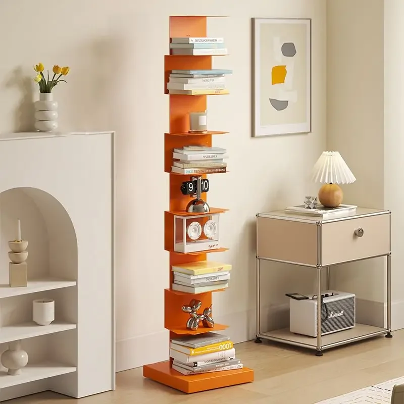 

Invisible multi-layer shelf floor-to-ceiling living room bookcase creative book integrated storage rack