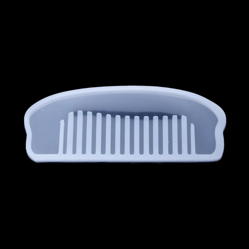 Hair Pick Mold Comb Resin Mold Comb Silicone Mold Epoxy Casting Comb Molds Female Comb Mold for DIY Crafts Supplies