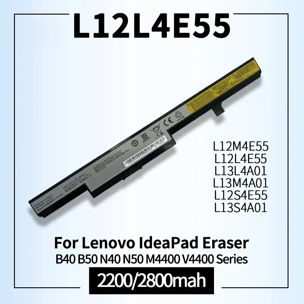 L12L4E55 L13L4A01 L12S4E55 Computer Laptop Battery for Lenovo IdeaPad Eraser B40-30 45 70 B50-80 N40-30 45 70 N50 M4400 V4400