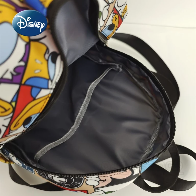 Disney Mickey New Fashion Mini Schoolbag Cartoon Mini Children's Schoolbag Waterproof Children's Leisure Backpack High Quality
