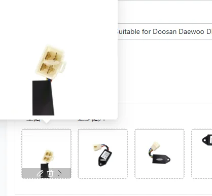 Excavator Accessories Suitable for Doosan Daewoo DH60 Heating Timer 537-00010 53700010 High Quality Brand New Parts