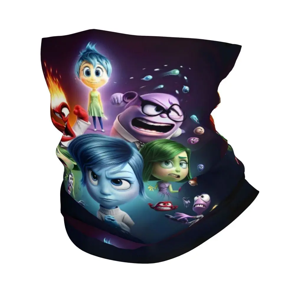 AliExpress MINISO Custom Cartoon Inside Out Anime Neck Gaiter Men Women UV Face Shield Winter Kawaii Disney Film Bandana Scarf for Cycling