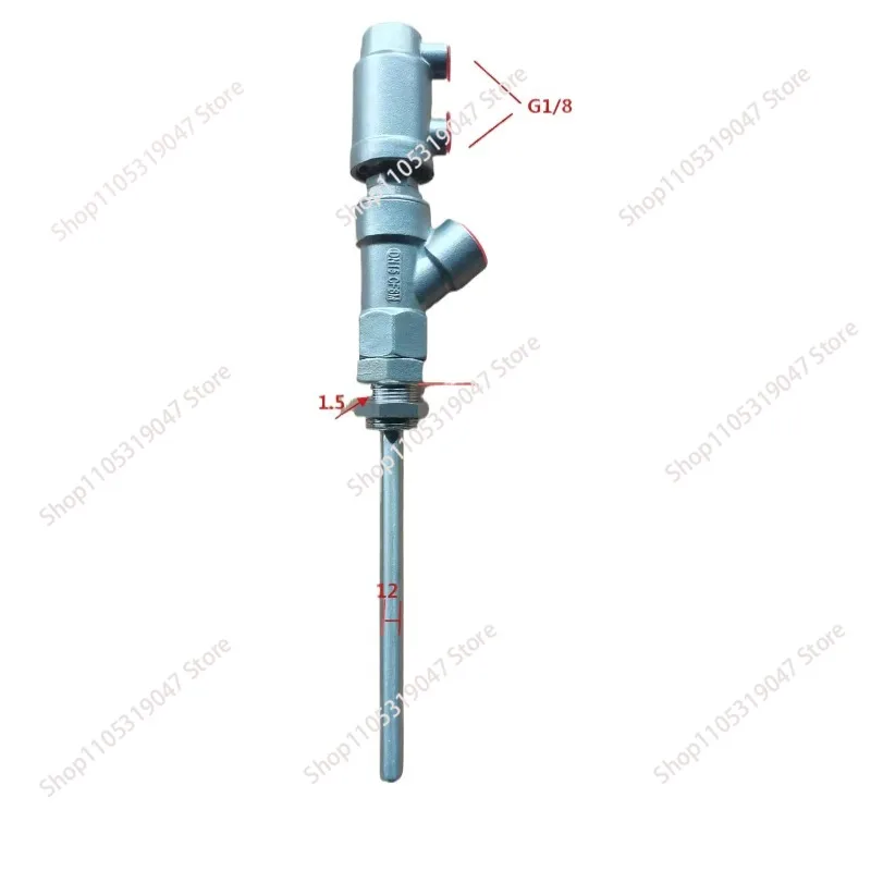 Stainless Steel Pneumatic Filling Valve Head Anti-Drip Discharge Nozzle for Filling Machines