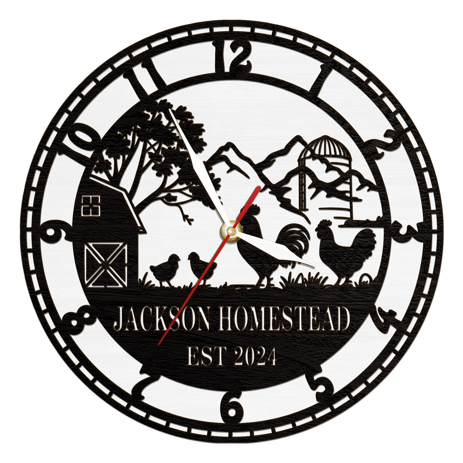Homestead Lighting & Decor Oconomowoc - Personalized Farm Homestead LED Lighting Wall