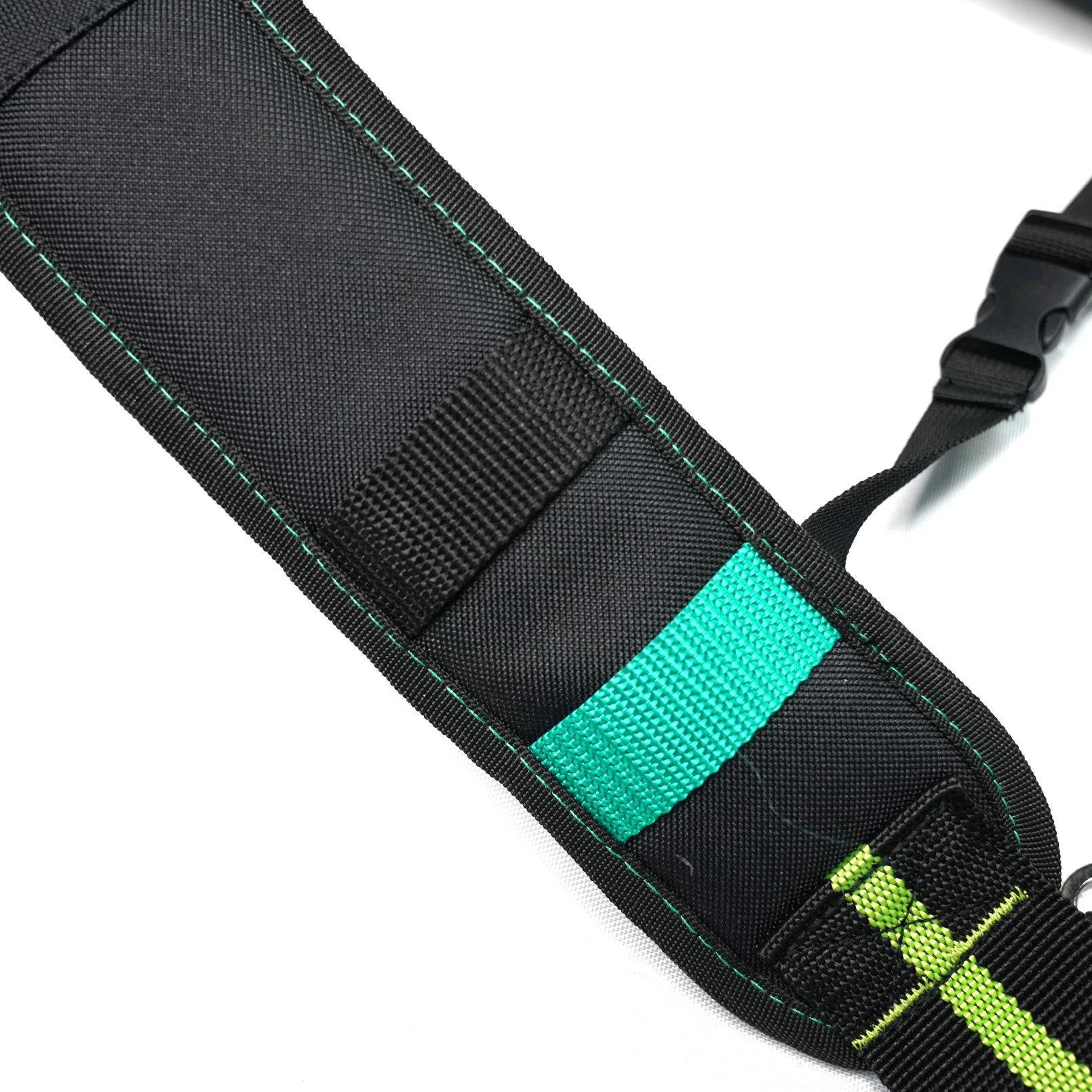 MELOTOUGH เครื่องมือเข็มขัด Suspenders Construction Work Suspenders ที่ถอดออกได้ผู้ถือโทรศัพท์สบายโฟมไหล่แผ่นรองพื้นสีเขียว