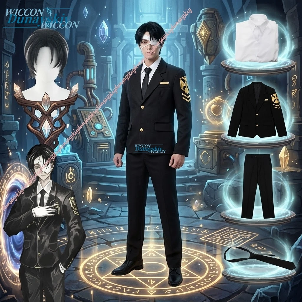 Máscara de Demonio Vintage para Cosplay de Personajes de Limbus Company, Rien, Beelzebub, Indeex Finger, Patriarch, para Uso Diario, Fiestas y Carnaval