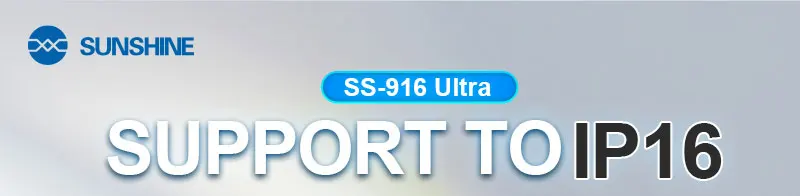 SUNSHINE SS-916 Ultra Charging Activation Fixture 5-9V Adaptive Voltage Support to IP6G-IP17 and Android Models