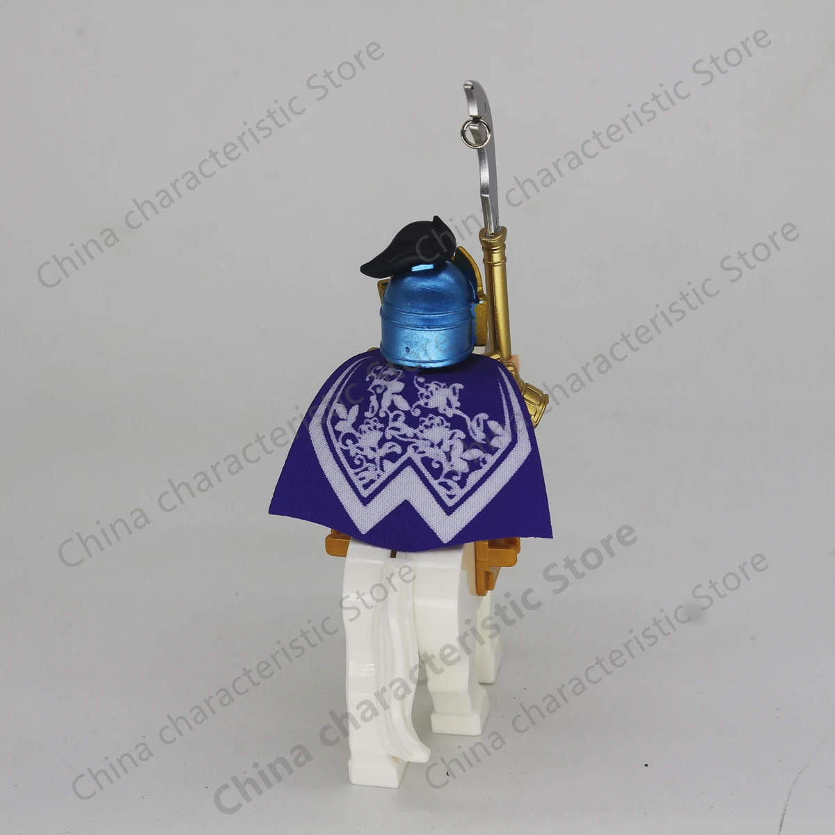 Medieval Military Figures Building Blocks Soldier Parts Three Kingdoms Knight Weapons Sword Accessories Toys for Children Gifts