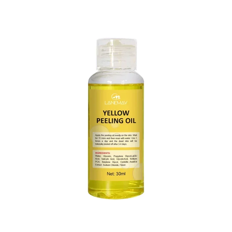 Yellow Exfoliating oil whitening body skin Peeling removal dead skin Dilutes Dark Spot Melanin Moisturizing brightening care