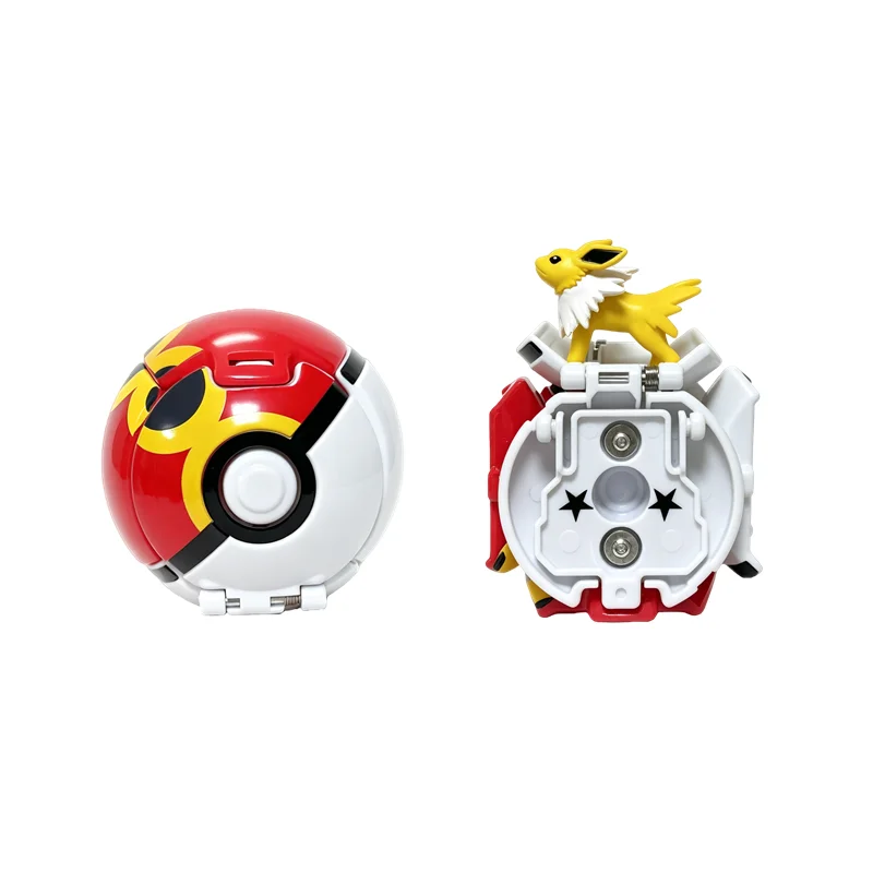 Pokemon Elf Ball Pokeball Anime Figures Eeveelutions Sylveon Umbreon Espeon Leafeon Vaporeon Glaceon Cartoons Model Action Toy ﻿ - view 4