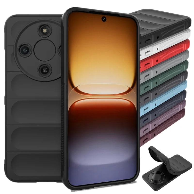 Weiches Hautgefühl, flexible Silikonhülle für Honor Magic 8 Lite Magic 8 X9d, Schutzhülle, stoßfest, Fundas Coque