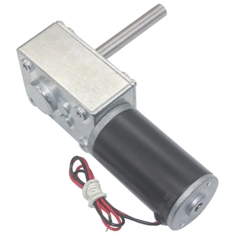 

5840-31ZY-51 Geared Motor 12V~24/7RPM~470RPM High Torque 70KG/CM High Power Worm Gear DC Motor Turntable Door Self-Locking