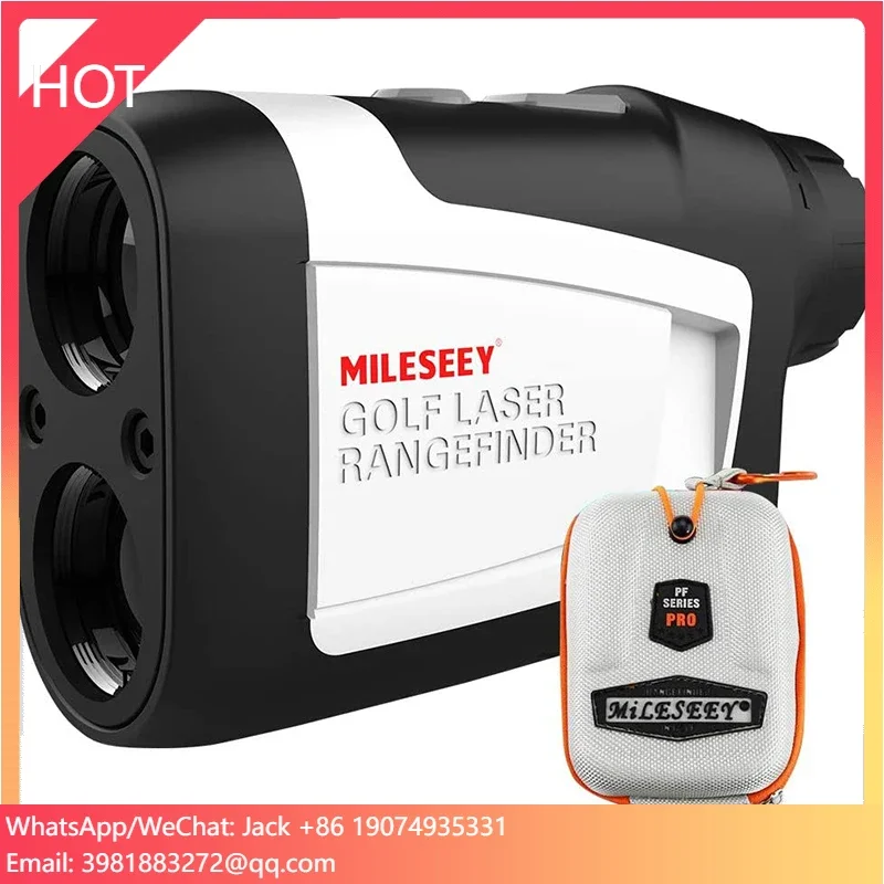 China Long Range Mielseey 600M Pocket Hunting Digital Telescope Golf Distance Meter Case Laser Rangefinders With Slope