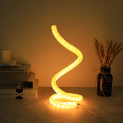 1PC Modern Simple Desk Lamp Bedroom Desktop Warm Eye Protection Tricolor Night Light