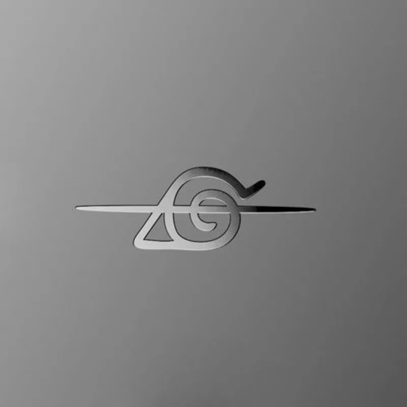 Naruto Uzumaki und Naruto Uchiha Sasuke Anime periphere kreative Persönlichkeit Cartoon DIY Computer Metall dekorative Aufkleber