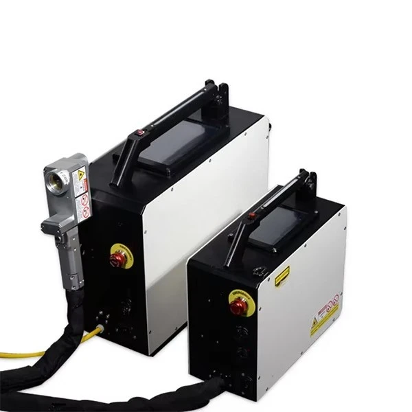 Pulse Fiber Laser Cleaning Machine 50W 100W Portable Professional For Metal Rust Paint Oxidation Oil Stain Layer Removal