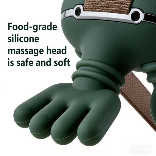 Imagen 2 del producto Nuevo masajeador de hombros y cuello, masajeador cervical de cabeza, masajeador de manos con presión de dedos y carga automática.