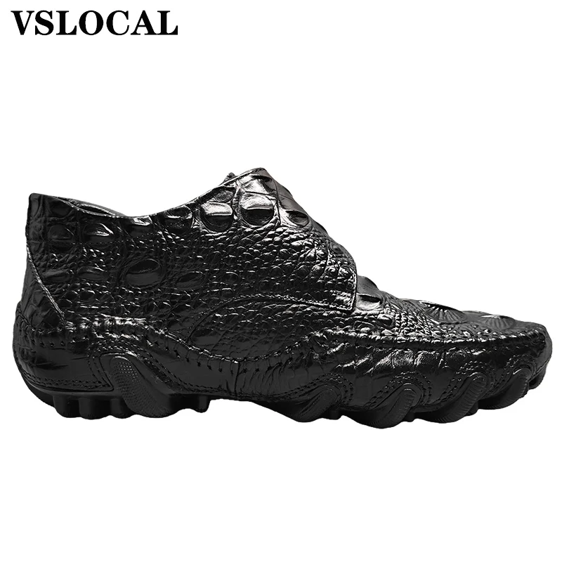 2026 inverno sapatos de couro masculino preto croco impressão monge cinta vestido formal masculino sapato casual confortável sapatos quentes para homem