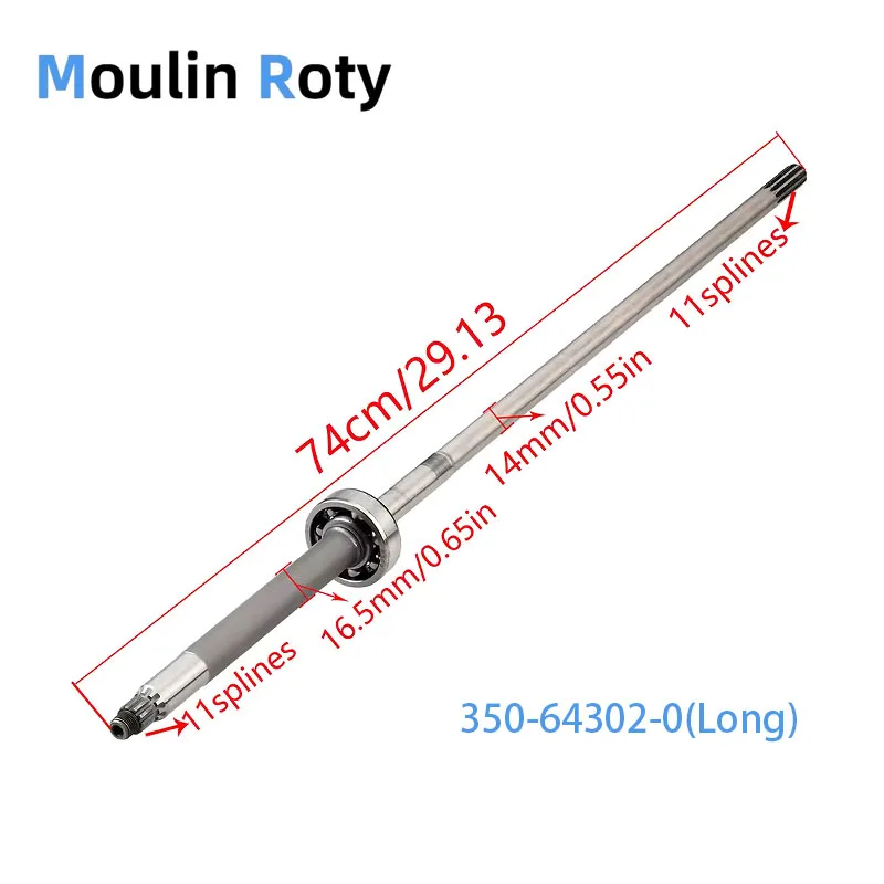 

350-64302-0 Long Drive Shaft Suitable for Dongguang Outboard Engines 9.9 Horsepower 15 Horsepower 18 Horsepower Ns15B2 Ns9.9D 2-Stroke 350-64302 Marine Engine Replacement