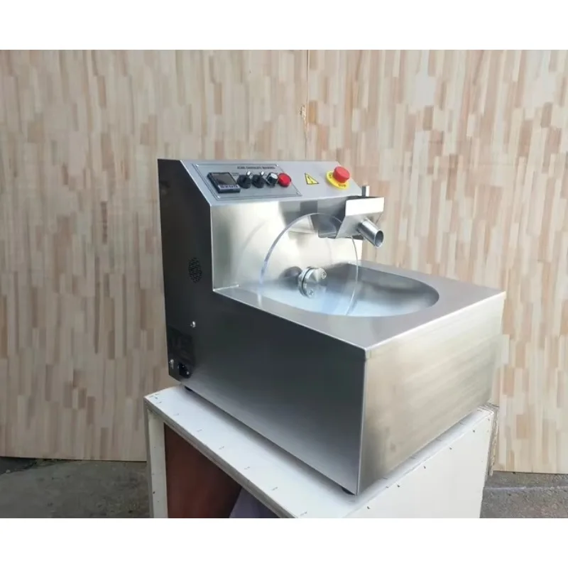 Table Chocolate Tempering Machine Commercial Automatic Chocolate Melting And Tempering Equipment For Chocolate Shop Customized