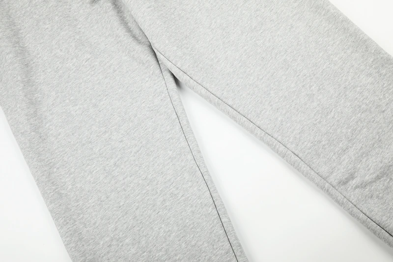 Kirschblüten-Grafik Jogginghose für Herren, Baumwolle, Elastischer Bund, Stickerei, Oversized American Streetwear Sport-Trainingshose – Detail 11