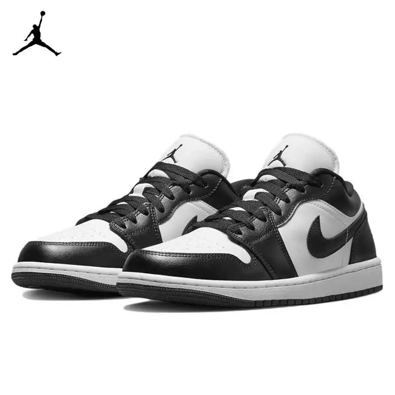 Nike Air Jordan 1 'Panda' Sport Casual Sneakers, Shock Absorption and Anti-Slip, Retro Basketball Shoes, Unisex DC0774-101