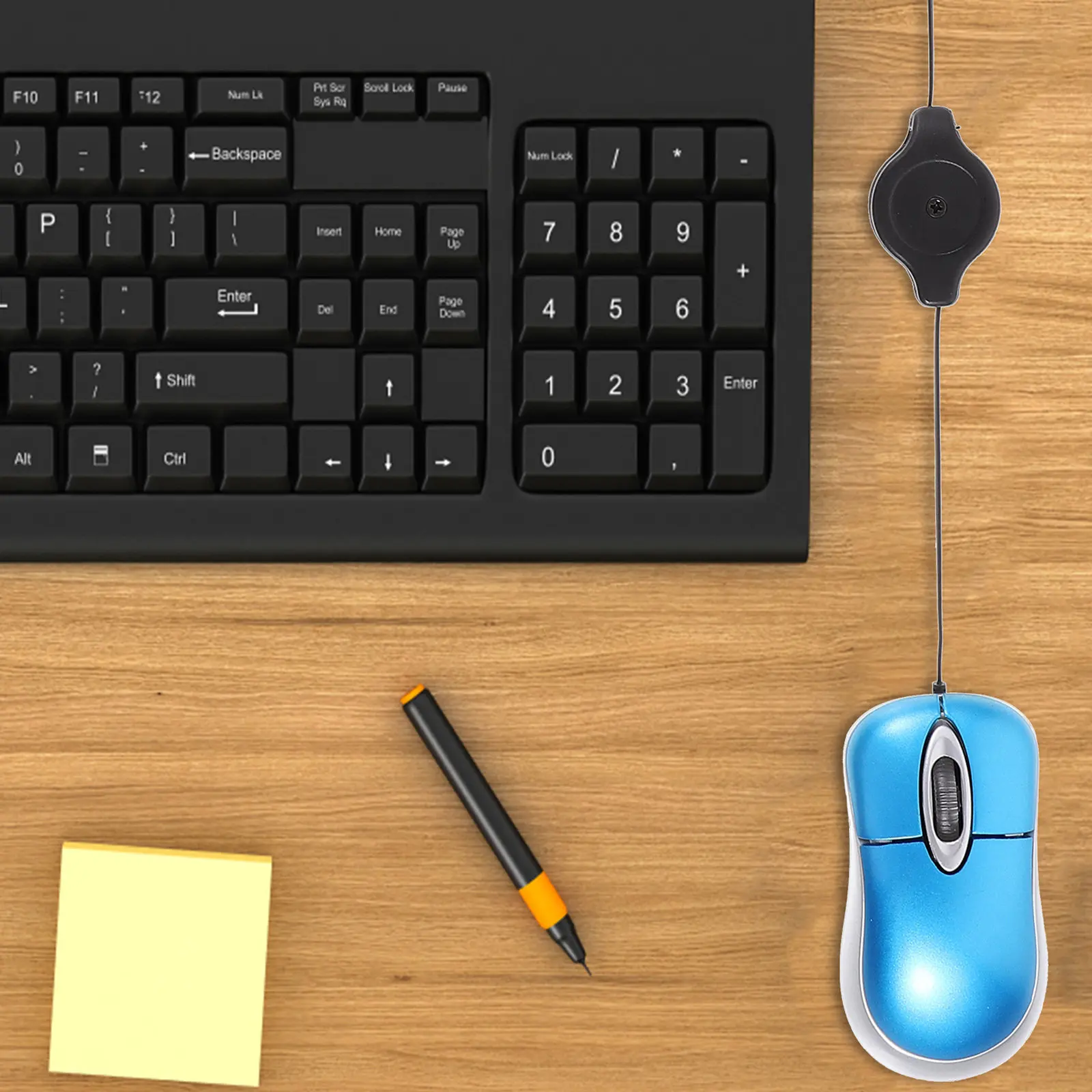 

Mini Retractable Optical USB Mouse Compact Ergonomic Design Plug Play Compatible Travel Laptop