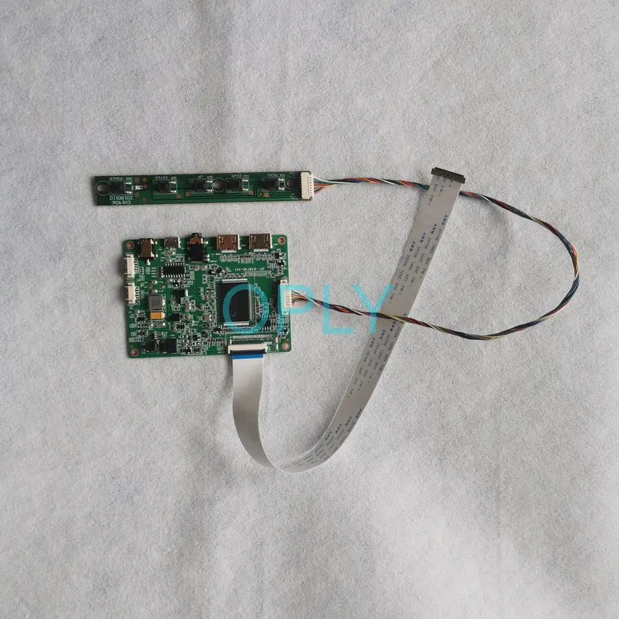 Drive Controller Board Fit LTN140KT13 LP140WD2 LP140WD1 LTN140KT14 30-Pin EDP 1600x900 Laptop Screen 2Mini-HDMI 1600*900 Kit DIY