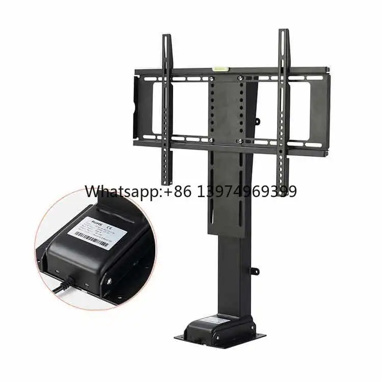 Freestanding TV Lift Remote Electric Lift 42-70 Inch TV Mount for Multi-scene Indoor Application