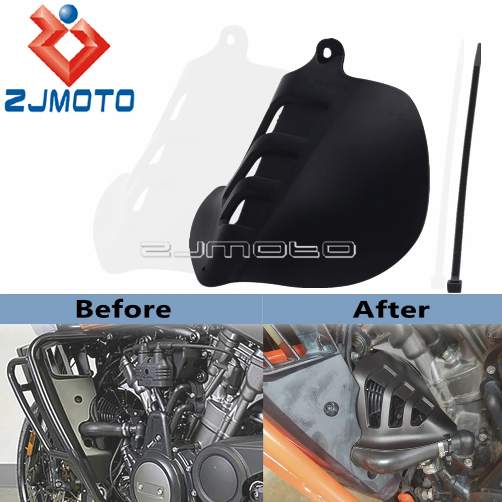 

Motorcycle Exhaust System Radiator Fan Cover Fairing Spoiler Guard Heat Shield For Harley Pan America 1250 Special RA1250S 21-22