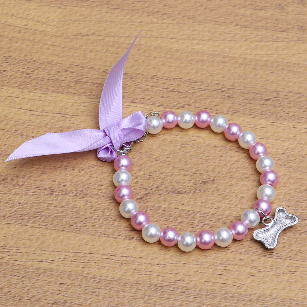 

Bow Necklace Dog Bowknot Jewelry Necklaces Pearl Cat Accessories Premium Material Bling Pearls Crystals Supplies Special