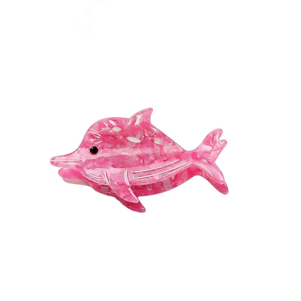 

Hair Accessories Cartoon Fish Hair Claw Dolphin Ocean Animal Shark Clip Shark Colorful Acetic Acid Hair Claw Travel