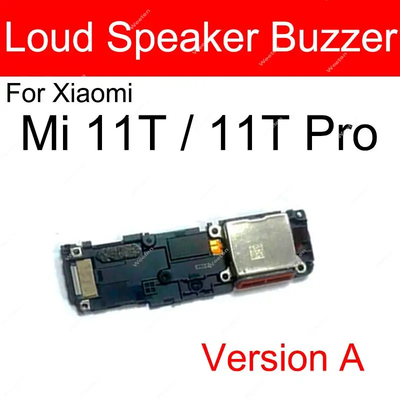 Для Xiaomi Mi 11T 11T Pro встроенный громкий динамик Верхняя передача Динамик Наушники зуммер кольцо гибкий кабель Запчасти
