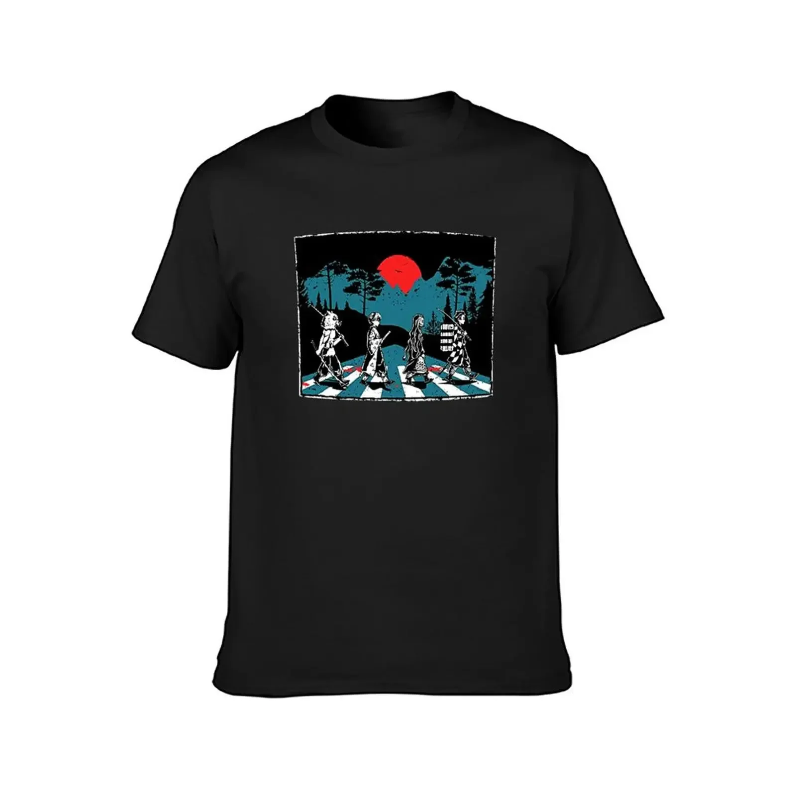 Abbey Road, Demon, Anime Lover T-Shirt for a boy plus size clothes rapper graphic tees aesthetic clothes mens designer t shirt