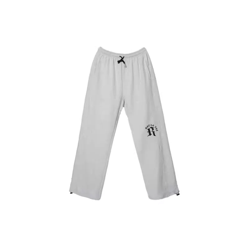 CBXLAB-Pantalon de brevde Rue pour Femme, Hip Hop, Blanc, Gris, Protections Hip Hop, Ample, DN, Droit, Fille