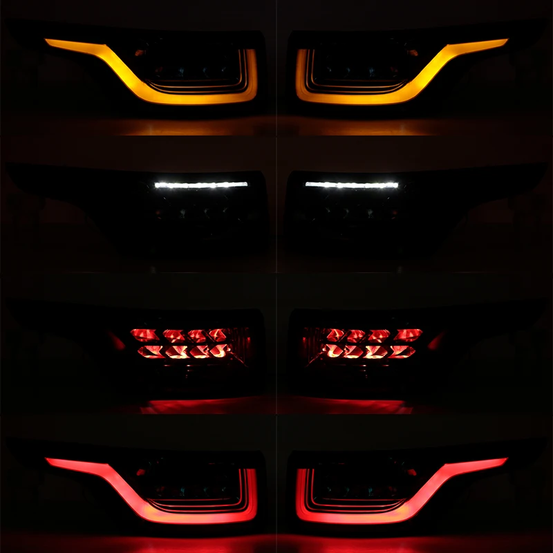 For Land Rover Range Rover Sport 2014-2021 L494 Smoked Taillight