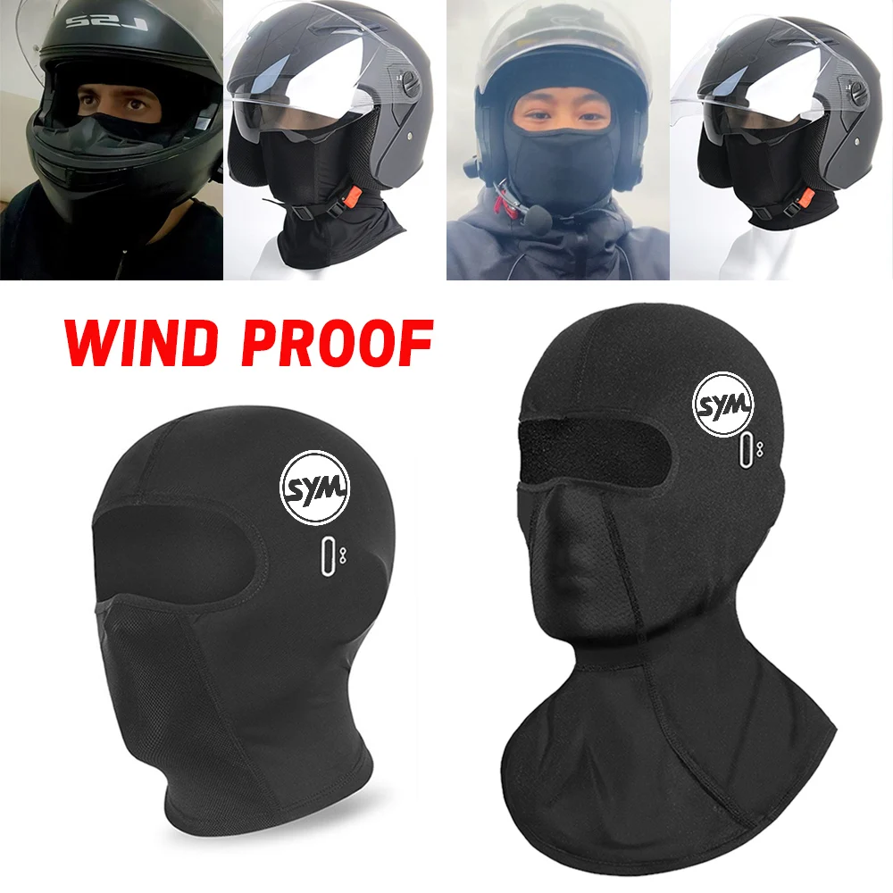 For SYM Jet X 150 200I Cruisym 300 GTS 300i 250 Joymax Z 125 250 300 MAXSYM 400i Cycling Winter Balaclava Helmet Cap Face Mask